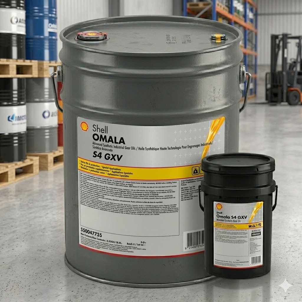 Shell Omala S4 GXV 320 1*55 GAL DRUM